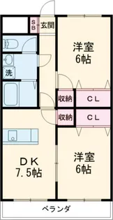 エトワールガレ【2階】の間取り