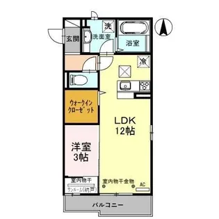 チェレステ【1階】の間取り