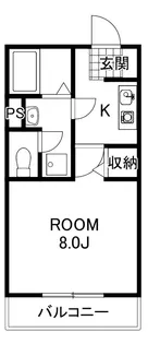 ボナールアーク【2階】の間取り