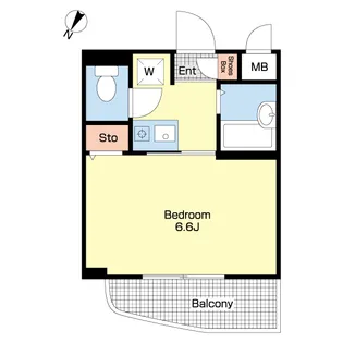 アーク南行徳【2階】の間取り