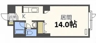 藤井ビルひばりが丘【10階】の間取り