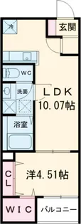 F+style高見の里2号館【2階】の間取り