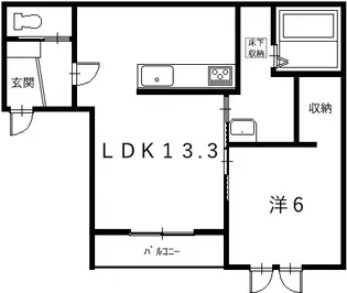 NEST【1階】の間取り