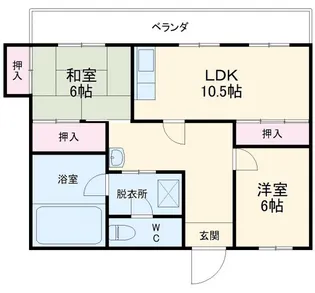 大陽ビル【3階】の間取り