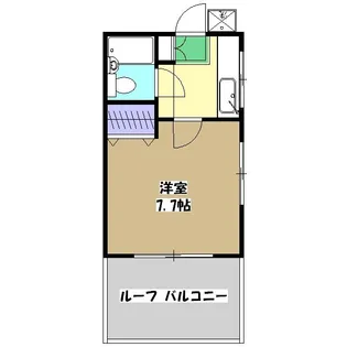 アフェット【3階】の間取り