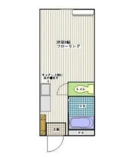 アベニュー八木【1階】の間取り