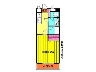 ヴィラ寿【1階】の間取り