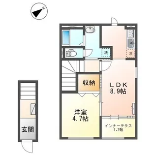 La・Felice【2階】の間取り
