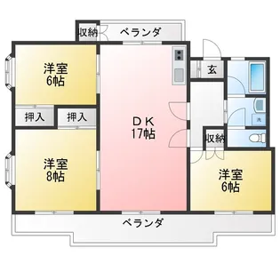 池田マンション【2階】の間取り