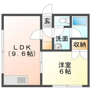 レインボーハウス柏木No.7【2階】の間取り