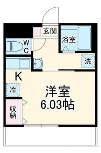 Raffine蕨【3階】の間取り