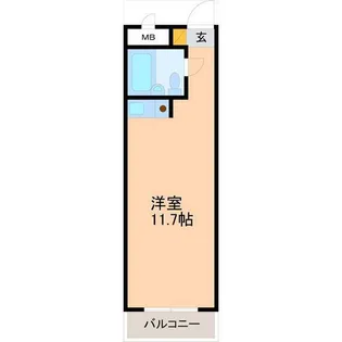 朝日プラザ金沢カレッジスクェアI【2階】の間取り