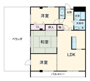 パラッツォデルソーレ【5階】の間取り