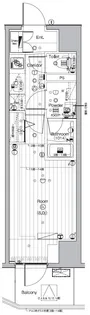 PREMIUM CUBE 池袋要町【13階】の間取り