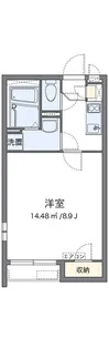 クレイノGlint【2階】の間取り