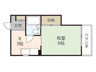 SS栄ビル【4階】の間取り