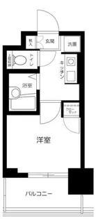 シティタワー武蔵小山 レジデンス棟【6階】の間取り