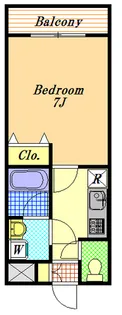 グレーシア【1階】の間取り