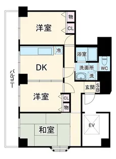 アーバンヒルズ浦和【3階】の間取り