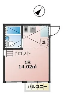 グリーテラス【2階】の間取り