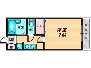 ソレーユフタバ【4階】の間取り
