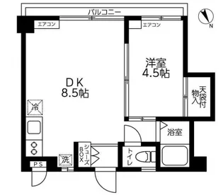ベルエミネンス【4階】の間取り