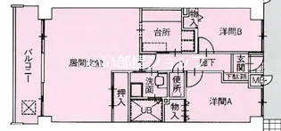 ロフティN1【4階】の間取り