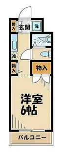 クロノス元橋本イースト【1階】の間取り