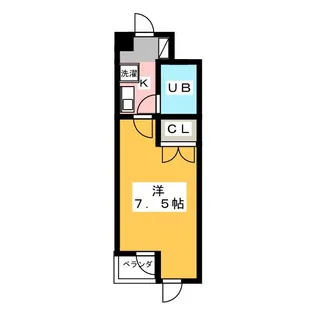 K・Cubik【3階】の間取り