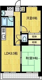 Mハイム【5階】の間取り