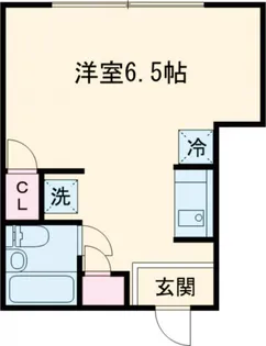 ヴィラ下北沢 C棟【2階】の間取り