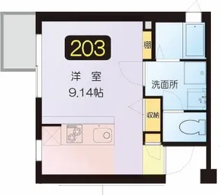 ノピア【2階】の間取り