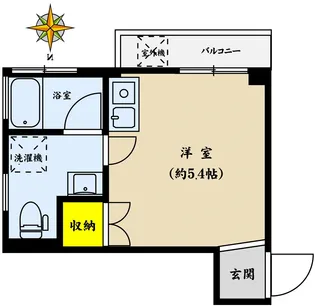 ハウスシャイニー【2階】の間取り