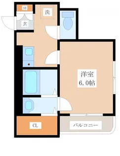 ピュアジェイ下北沢【2階】の間取り