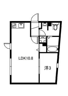 プライムアーク戸越銀座【4階】の間取り