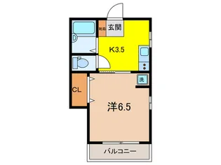 ハイネスマエダ【3階】の間取り
