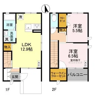 ソレーユM IXの間取り