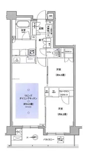 ガーデンホーム多摩永山【4階】の間取り