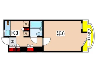 リリ-ハイツ【2階】の間取り