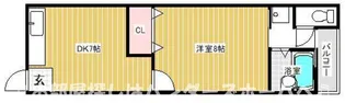 樋之上町マンション【2階】の間取り