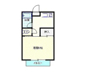 タウニィ・G・フリコマ 1階の物件【2階】の間取り