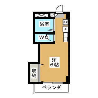 石坂ゼフィール【3階】の間取り