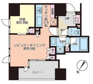 パークホームズ文京本郷通り【13階】の間取り