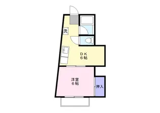 カトレアハイツ【2階】の間取り