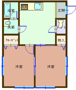 シティーハイムソファレE【1階】の間取り