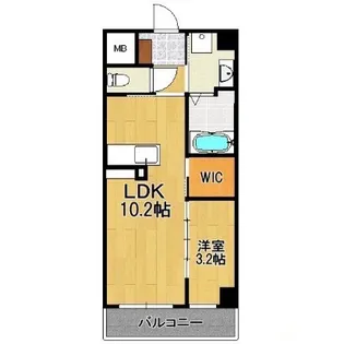 ノイエス ラント【3階】の間取り