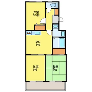 アルカディア【1階】の間取り