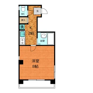 アイリスITO【4階】の間取り