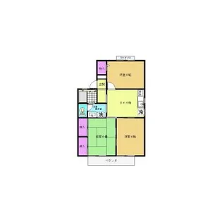 オプトシティD【2階】の間取り