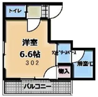 スズキマンション【3階】の間取り